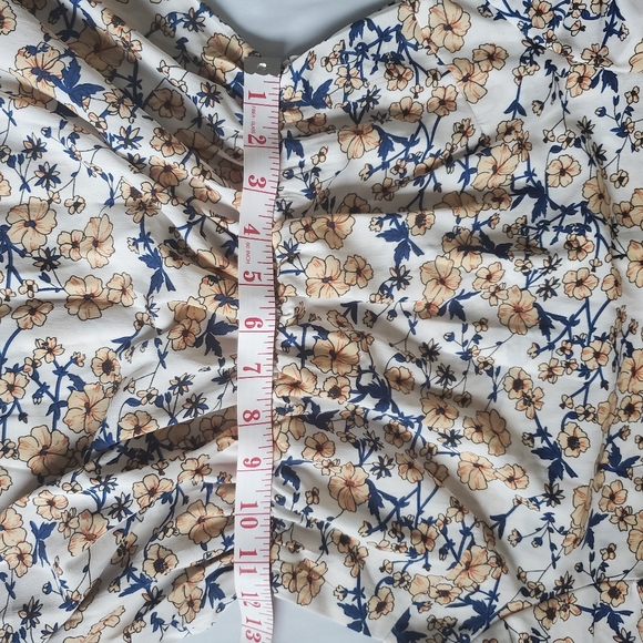 SHEIN Ruffle Hem Allover Floral A-Line Dress size S - Picture 9 of 16